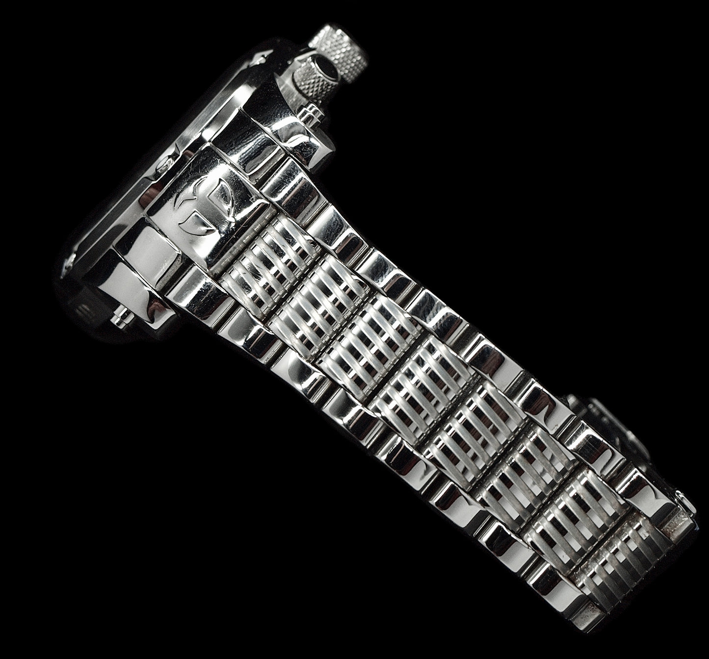 Tresod Men's NAVMASTER Chronograph Silver Tone Sapphire Crystal Watch NM-0101